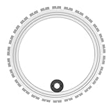 Hojas De Sierra Eléctricas Toroidales para Hormigón, Hoja De Sierra Anular Especial para Hormigón, con Rueda Motriz, para Hormigón Armado, Paneles Prefabricados, Granito, Cuarzo Y Mármol