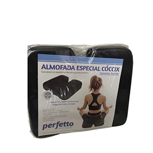 Almofada Cóccix Extra Grande, Perfetto, Suporte até 150 kg