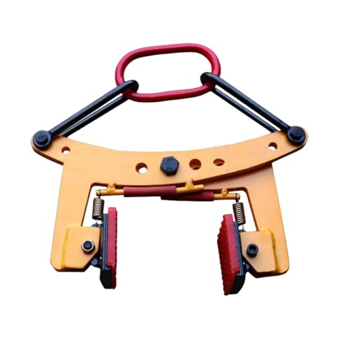 Pinzas de elevación de piedra de 280 kg, pinzas de mármol, pinzas de elevación de granito, accesorio de anillo de elevación en forma de X, herramienta de elevación de losas de piedra, apertura ajust