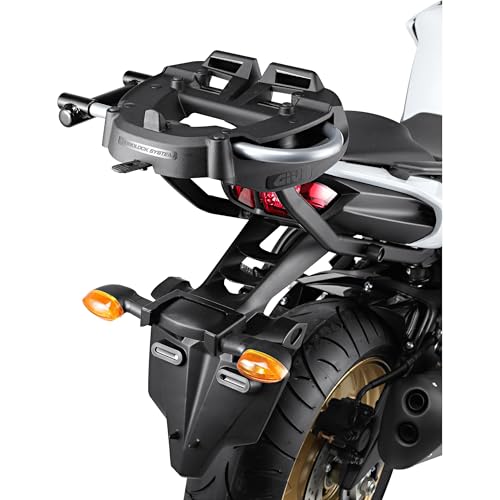 Kit de plaques en plastique M6M Givi noir avec logement pour antivol