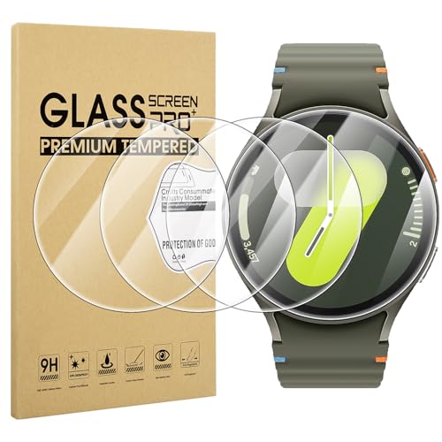 Suoman for Samsung Galaxy Watch 7 44mmیtB(4jXN[KX̃Jo[for Samsung Galaxy Watch 7 44mm Ch~AωAhwHDdx׃KXtB