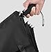 UK-UNIQUE Windproof Umbrella Windproof Travel Umbrella - Compact, Light, Automatic, Strong and Portable - Wind Resistant, Small Folding Backpack Umbrella for Rain - Men and Women, Black.