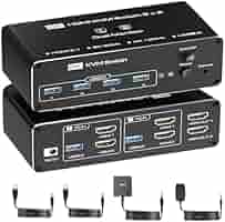 デュアルモニター USB3.0 KVM 切替器 2入力2出力 未使用 楽天市場】【楽天一位】DP KVM 切替器 2入力2出力PC2台対応 USB