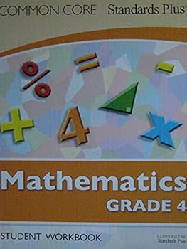 Paperback Common Core Standards Plus Mathematics Grade 4 Student Workbook Book