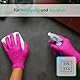 SF Nitrilhandschuhe XS Magenta – 100 Stück Einweghandschuhe, Einmalhandschuhe, Medizinische handschuhe, Puderfrei, Latexfrei, Handschuhe einweg zum Kochen, Putzen, für Medizin, Kosmetik, Haushalt