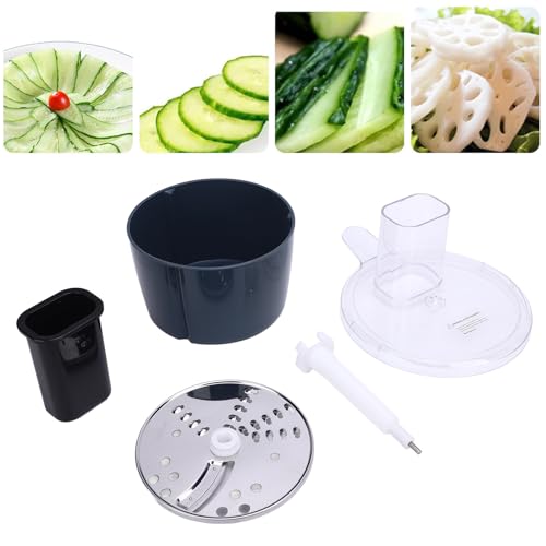 Cortador de verduras POCREATION acero inoxidable ABS miniatura 4