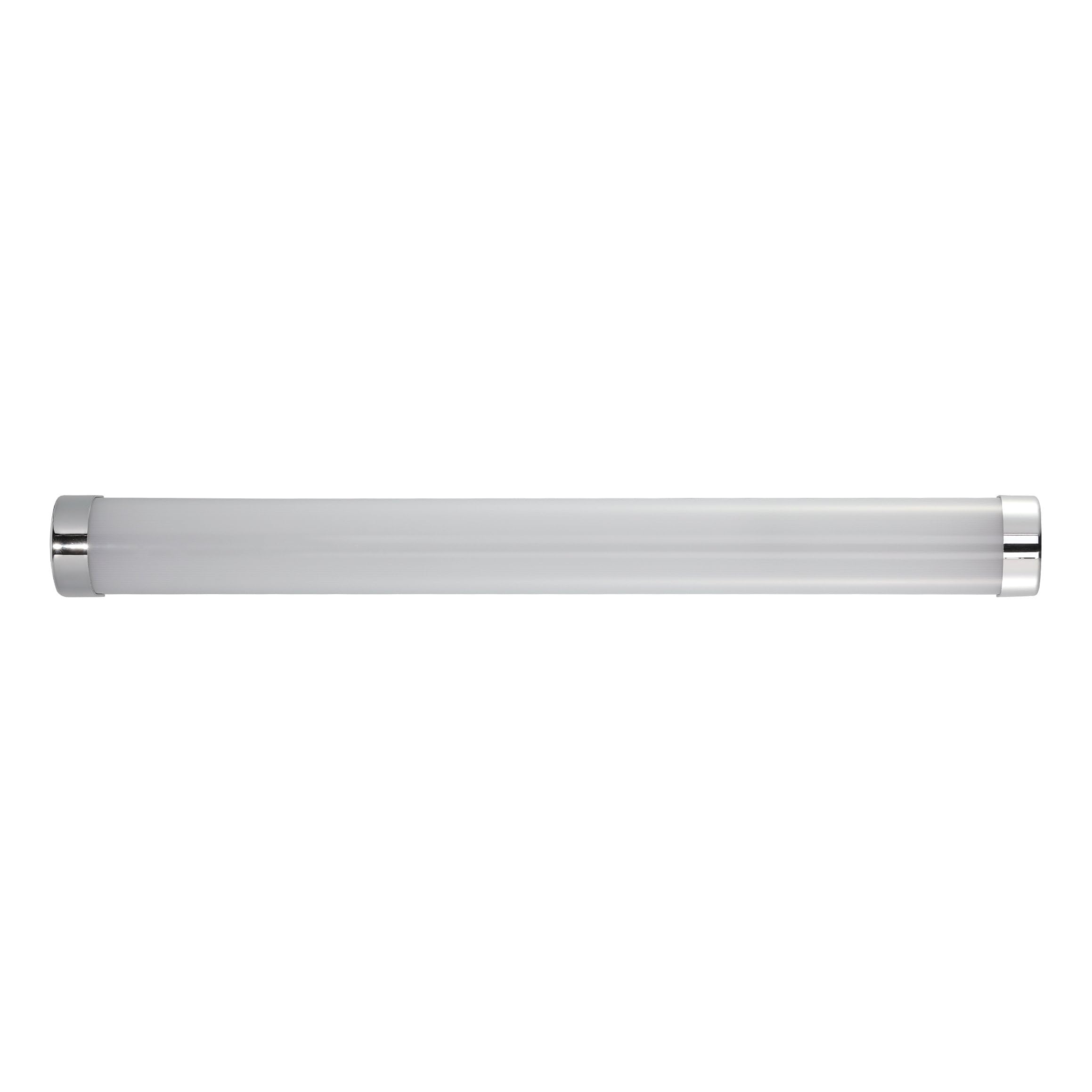 Eglo LED lámpara de espejo Tragacete 1, iluminación de baño de metal en plata, blanco e cromo, antihumedad, blanco neutro, IP 44, L 45 cm