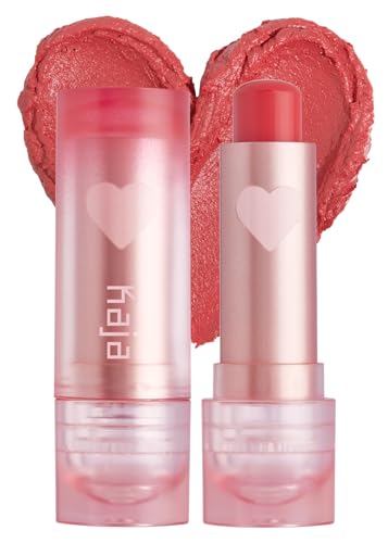 Kaja Love Blur Lip Balm - 03 Tangy Love | Soft & Comfort Semi-Matte Blurring Daily Color | Shea Butter, Avocado Oil, Citrus Unshiu Peel Extract, Vitamin E Infused, Christmas Gift, 4g / 0.14oz.