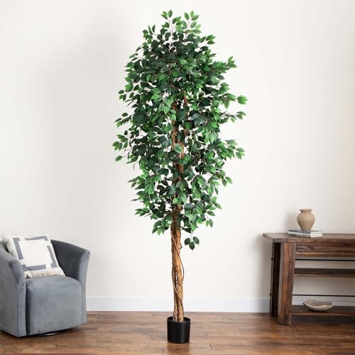 Image of Nearly Natural 9ft. Artificial Ficus Tree