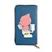 Produktbild Ahdyr Sparschwein Leder Lange Geldbörsen Passport Wallet Change Geldbörse