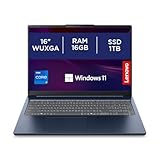 Lenovo IdeaPad Slim 5 | 16 inch WUXGA 1200p Laptop | Intel Core i7-13620H | 16GB RAM | 1TB SSD | Windows 11 Home | Cosmic Blue