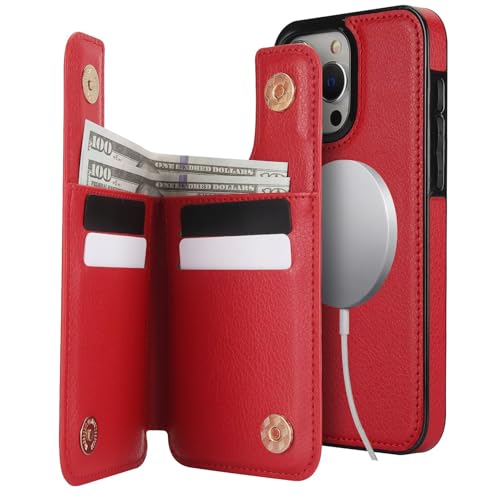 Coque iPhone 15 Pro portefeuille avec support vidéo pour vos trajets