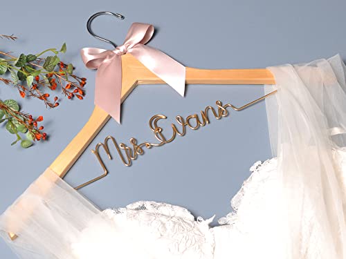 Bride Hanger, Wedding Hanger, Personalized Bride Hanger, Lady Hanger, Custom Hanger, Honor Maid, Bridesmaid, Doctor, Doctor Graduation Dress Hanger #TOP2