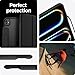 Spigen for iPad Pro 11 inch Case M5/M4 (2025-2024) with Detachable Magnetic Cover, Air Skin Pro Clear Transparent Back and Pencil Holder, Black