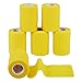 Produktbild AMATHINGS 6 Stück selbsthaftende Bandage  selbstklebender Verband 7,5 cm breit und 4,5 m lang  Haftbandage für Finger, Hand, Zehen  Verband selbstklebend Tape Fingerpflaster Pflaster Rolle