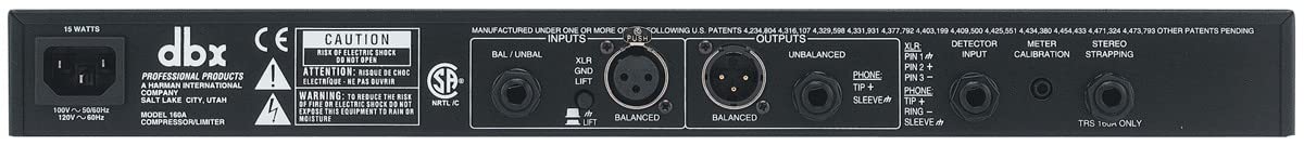 dbx160A  2台 DBX 160A Compressor/Limiter : Amazon.in: Musical Instruments