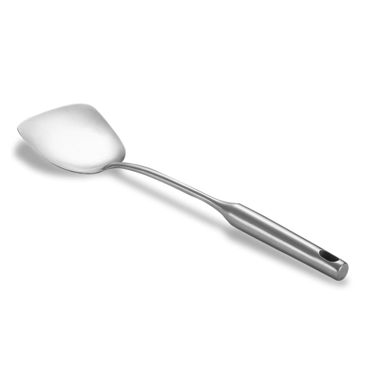 MAGICLULU 2pezzi Spatola Acciaio Inossidabile Con Manico Lungo e Facile Da Pulire Utensile Da Cucina Per Girare e Servire Cibi Design Lucido e Robusto Per Uso Domestico