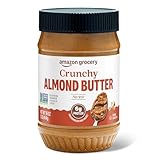 Amazon Grocery, Crunchy Almond Butter, 16 Oz (Previously Amazon Fresh, Packaging May Vary)