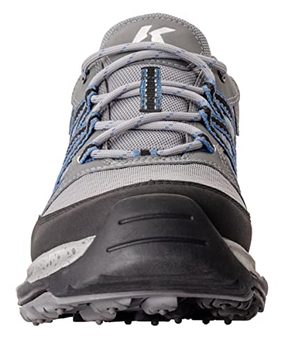 KORKERS Sapato All Axis com sola TrailTrac, cor: carvão/preto, tamanho: 9 (OS4501BK-09)