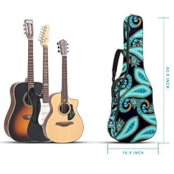 Housse imperméable pour guitare acoustique avec double bandoulière et poche Motif animal mignon, Multicolore 03., 42… - Les Beatles, Paul McCartney, John Lennon, RIngo Starr, George Harrison Housse imperméable pour guitare acoustique avec double bandoulière et poche Motif animal mignon, Multicolore 03., 42… – Image 5