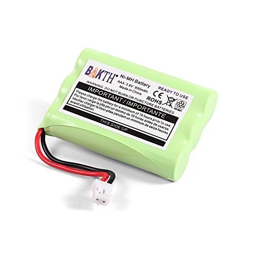 BAKTH Babyphone Akku 900mAh 3.6V NI-MH -Akku f眉r Motorola MBP33 MBP33S MBP33PU MBP35 MBP36 MBP36S MBP36PU MBP41 Baby Monitor (Nicht kompatibel mit MBP33S MBP36 MBP36S Neuere 800mAh Version)