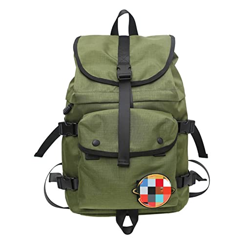 Sac à dos toile des femmes moderne avec rangement multi-poches décontracté
