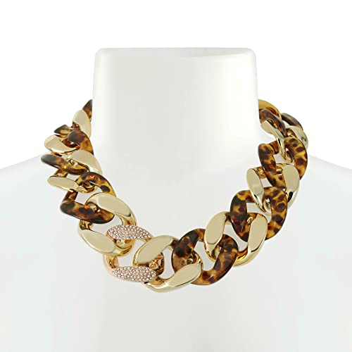 Statement Resin Collar Necklace #TOP1