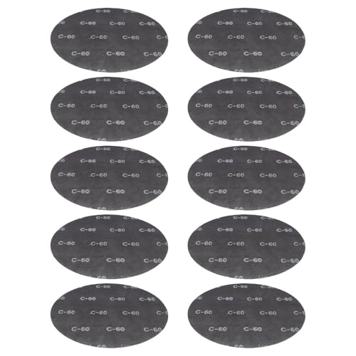 FTVOGUE Disques de Ponçage Longue Durée 17 Pouces, 60, pour le Polissage des Sols en Bois, Facilement Fixables, Adaptés aux Sols en Bois Dur