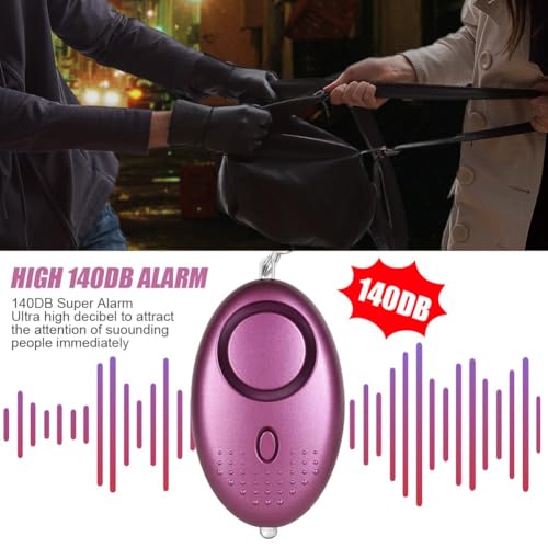 Flintronic Personal Security Alarms, 5 Pack 140DB with LED Light, Self-Defense Emergency Alarm for Women Girls, Children and Elderly - Image 2