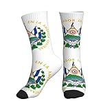 Trekkingsocken Salvador-Flagge Beiläufige Sneaker Socken Funky Haussocken Für Fußball Herren...