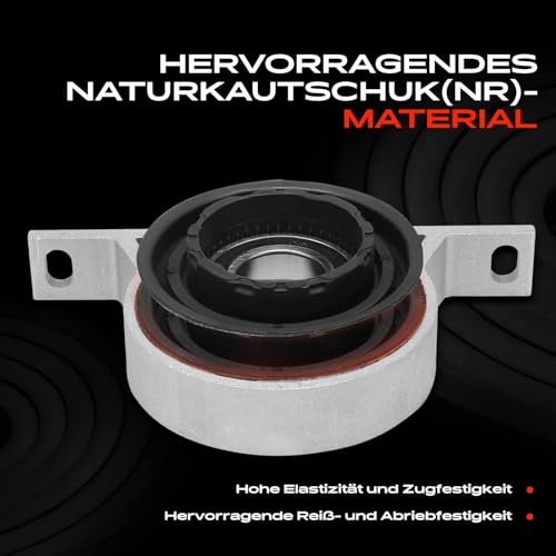 Frankberg Lagerung Gelenkwelle Kardanwellenlager Kompatibel mit 5er E60 520 523 525 530 540 550 2001-2010 6er E63 2004-2010 X3 E83 2003-2010 Replace# 26127521855