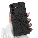 Lovmooful Compatible for Samsung Galaxy A56 5G Case Cute Cool Dragon with Black Design for Girls Women Soft TPU Shockproof Protective Girly for Samsung Galaxy A56 5G-Spider Web