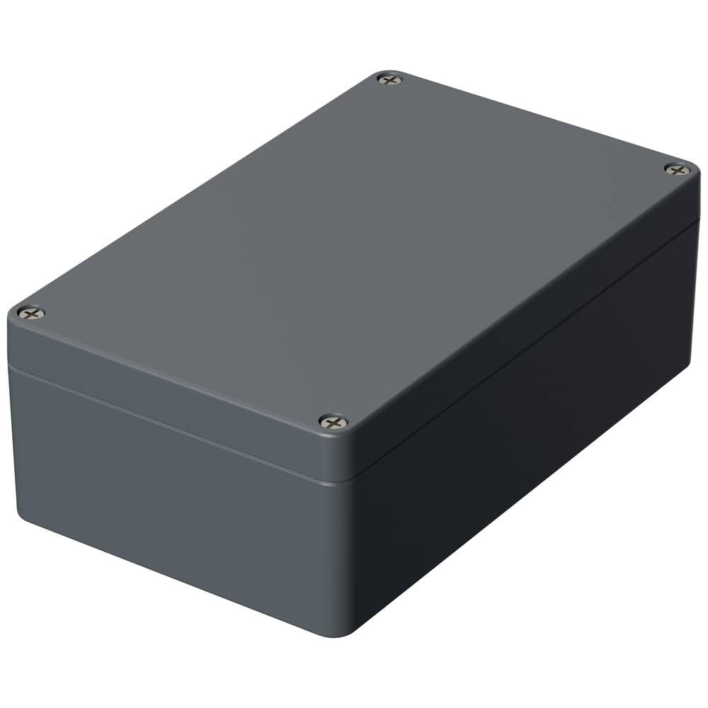 BOPLA01130000 Universal Aluminium Case Grey Silver (RAL 7001) 260 x 160 x 91 1 Piece