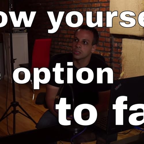 A word on stress management, deescalation, and "the right to fail."