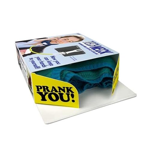 Prank Pack Tech Neck Prank Gift Box, Wrap Your Real Present In A Funny Authentic Prank-O Gag Present Box, Novelty Gifting Box For Pranksters #TOP1