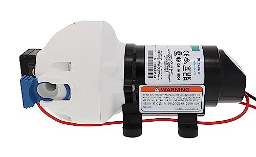 Flojet RV Water Pump R3526144D, 12 VDC 3-Chamber - Small Water Pump Ideal for Boats/Camper-Trailers - 3 GPM, 50 PSI - Self-Priming - Corrosion-Resistant & Quiet - Auto Shut-Off - Withstands Up to 160F - Thumbnail 7