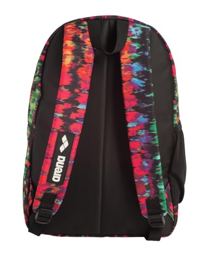 Arena Team 30 Rucksack Unisex Pool Tasche für Damen und Herren Gym Training Ausrüstung Tasche für Schwimmer, 30 Liter, Schwarz Tie Dye… – Ansicht 4