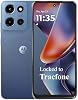 Tracfone Motorola Moto G 2025, 64GB, Azul Zafiro (Bloqueado a Tracfone) | Smartphone Prepago - Pantalla de 6.6" 120Hz, 5G, Cámara Quad Pixel de 50MP, Batería de Larga Duración 2