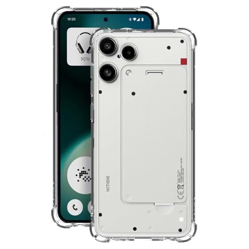 FOR Nothing Phone (3a) Lite TPU�N���A�g�ѕی�J�o�[�V���J�Q�����^FOR Nothing Phone (3a) Lite �S�ʕی�h�����F���Ȃ�ɂ���