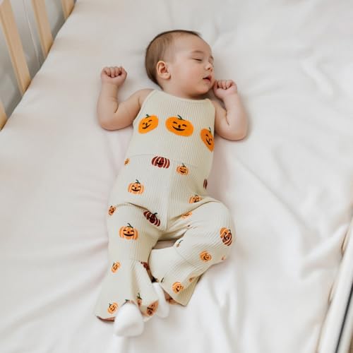 Image of Thanksgiving Baby Girl Outfit Toddler Turkey Romper Overalls Jumpsuit