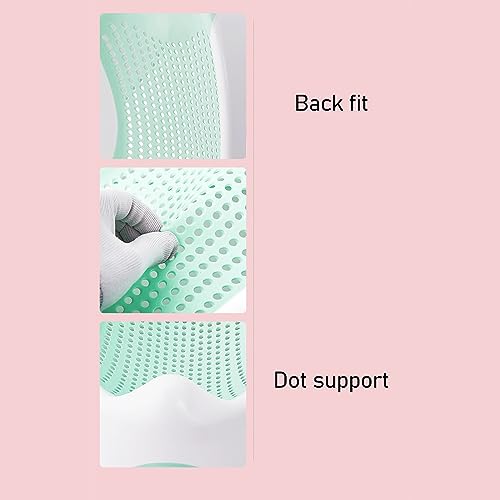 Image of Baby Bath Support, Slipless Shower Net, Lying Bathing Mat, Universally Compatible, Secure and Stable, Compact and Portable (Green)