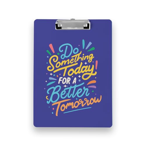 Image of Clipboard Drawing, Writing, Exam Board with Clip (Size - 24x36 cm) Sturdy, Lightweight for Office, School, College - QTS 1