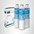Philips Refrigerator Water Filter Replacement for Samsung Water Filter DA29-00020B, HAF-CIN/EXP, DA97-08006A/B, DA29-00019A, 46-9101, RFG298HDRS, RS25J50, NSF/ANSI Certified AWP961, 3 PACK