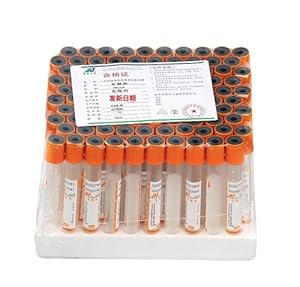 Generic 100 Stück PET Koagulation Blutentnahmeröhrchen