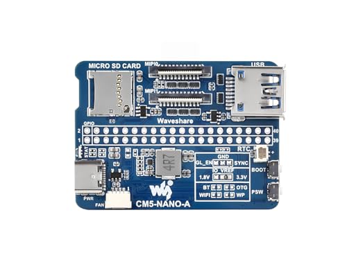 Placa base para Raspberry Pi CM5 con múltiples interfaces periféricas de datos 6
