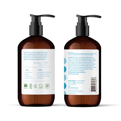 Image of Everyone Liquid Hand Soap, Unscented Fragrance-Free, 12.75 oz 3-Pack | Everyone Liquid Hand Soap, Unscented, 12.75 oz 3-Pack