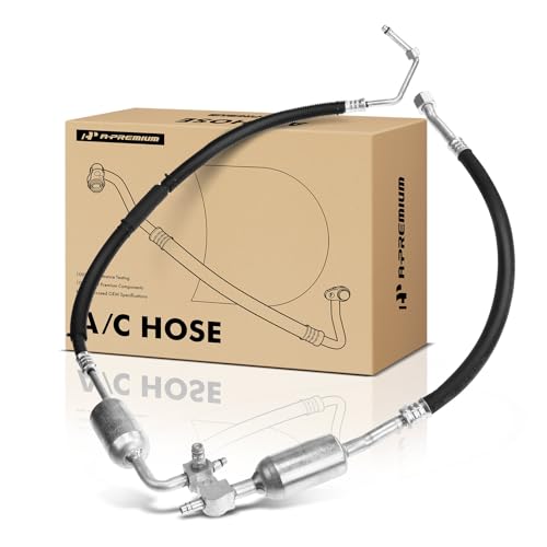 A-Premium A/C Suction Hose & Discharge Line Hose Assembly Compatible with Chevrolet GMC & Cadillac Vehicles - C1500 C2500 C3500 K1500 K2500 K3500 Tahoe Suburban 1500 Yukon Escalade