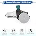 RATCHROLL Front Left Driver Side Power Window Regulator Lift Motor for Nissan Sentra 2013-2019 No.807303SG1A 6 Pins Car Window Glass Lift Motor W/Auto Lift