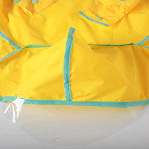 ULTECHNOVO Capa de Chuva para CÃ£es ImpermeÃ¡vel Quatro Pernas Capa de Chuva Com Capuz Capa de Chuva