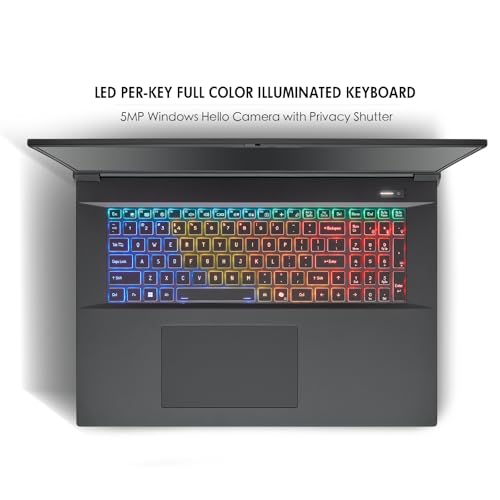 Image of Sager NP9580T Gaming Laptop, 18 Inch QHD+ 240Hz 100% DCI-P3 G-Sync, Intel Core Ultra 9 Processor 275HX, RTX 5090 24GB, 64GB RAM, 2TB Gen4 NVMe SSD, Win 11 Pro